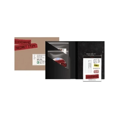 ITZY CODENAME: SECRET ITZY BEHIND DVD PHOTOBOOK PACKAGE 1 ITZY CODENAME: SECRET ITZY BEHIND DVD PHOTOBOOK PACKAGE