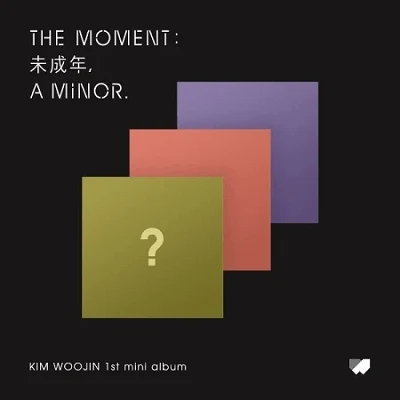 KIM WOOJIN THE MOMENT : 未成年, A MINOR 1ST MINI ALBUM 3 ALBUM SET 1 KIM WOOJIN THE MOMENT : 未成年, A MINOR 1ST MINI ALBUM 3 ALBUM SET