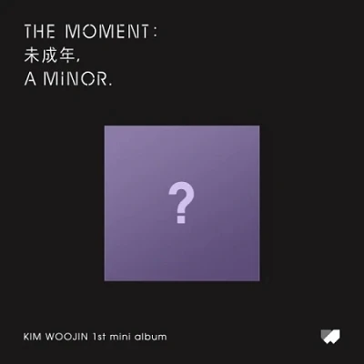 KIM WOOJIN THE MOMENT : 未成年, A MINOR 1ST MINI ALBUM 3 ALBUM SET 4 KIM WOOJIN THE MOMENT : 未成年, A MINOR 1ST MINI ALBUM 3 ALBUM SET
