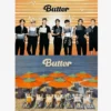 BTS BUTTER SINGLE ALBUM POSTER 2 POSTER SET