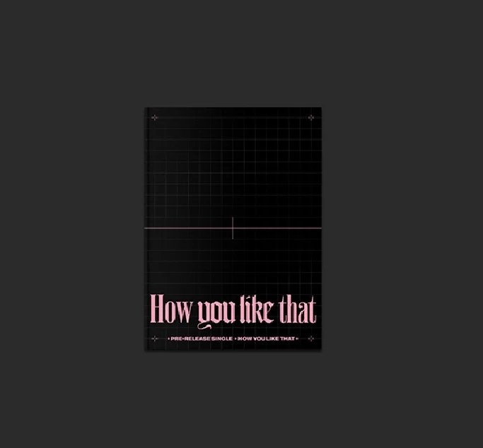 BLACKPINK HOW YOU LIKE THAT  SINGLE ALBUM SPECIAL EDITION   |  INCLUDES 1 RANDOM BLACKPINK PHOTOCARD PER ALBUM