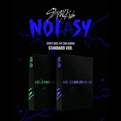 STRAY KIDS NOEASY 2ND ALBUM STANDARD VERSION - 2 ALBUMS SET | FREE RANDOM OFFICIAL STRAY KIDS PHOTOCARD