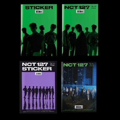 NCT 127 STICKER 3RD ALBUM STICKY, SEOUL CITY & STICKER VERSIONS KOR VER 4 ALBUM SET 3 NCT 127 STICKER 3RD ALBUM STICKY, SEOUL CITY & STICKER VERSIONS KOR VER 4 ALBUM SET