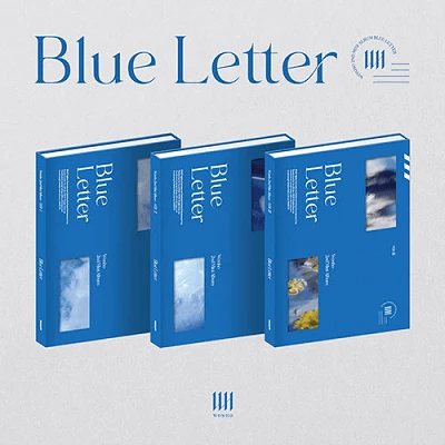 WONHO BLUE LETTER 2ND MINI ALBUM | 3 ALBUMS SET 1 WONHO BLUE LETTER 2ND MINI ALBUM | 3 ALBUMS SET