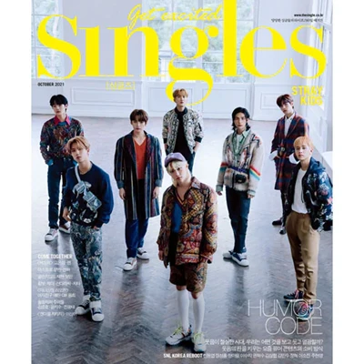 STRAY KIDS SINGLES 2021 MAGAZINE | 2 MAGAZINE SET 3 STRAY KIDS SINGLES 2021 MAGAZINE | 2 MAGAZINE SET