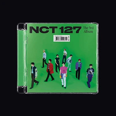 NCT 127 STICKER 3RD ALBUM JEWEL CASE VERSION (KOREAN VER)| 10 ALBUMS SET