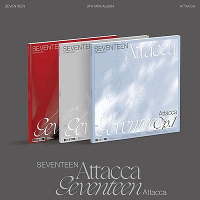 SEVENTEEN ATTACCA 9TH MINI ALBUM | 3 ALBUMS SET 1 SEVENTEEN ATTACCA 9TH MINI ALBUM | 3 ALBUMS SET