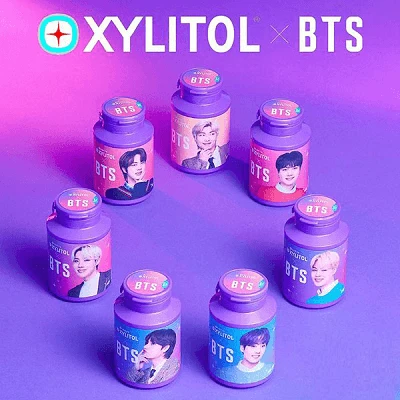 XYLITOL x BTS LIMITED EDITION PURPLE MIX (RANDOM)