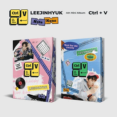 LEE JINHYUK CTRL+V 4TH MINI ALBUM | 2 ALBUMS SET 7 LEE JINHYUK CTRL+V 4TH MINI ALBUM | 2 ALBUMS SET