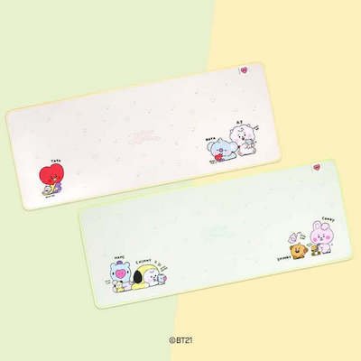 BT21 MY LITTLE BUDDY LONG MOUSE PAD 1 BT21 MY LITTLE BUDDY LONG MOUSE PAD