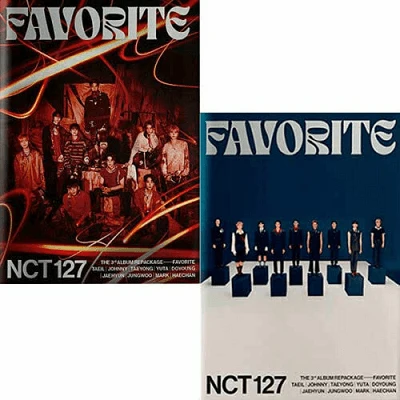 NCT 127 FAVORITE 3RD ALBUM REPACKAGE | 2 ALBUMS SET 1 NCT 127 FAVORITE 3RD ALBUM REPACKAGE | 2 ALBUMS SET