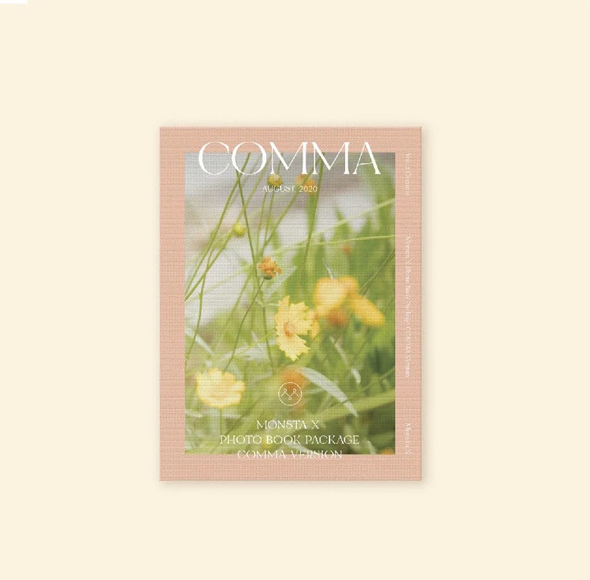 MONSTA X 2020 PHOTOBOOK COMMA 1 MONSTA X 2020 PHOTOBOOK COMMA