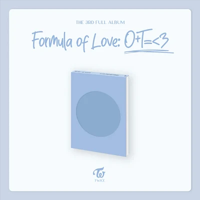 TWICE FORMULA OF LOVE: O+T=<3 3RD FULL ALBUM | INCLUDES 1 RANDOM TWICE PHOTOCARD PER ALBUM 3 TWICE FORMULA OF LOVE: O+T=<3 3RD FULL ALBUM | INCLUDES 1 RANDOM TWICE PHOTOCARD PER ALBUM
