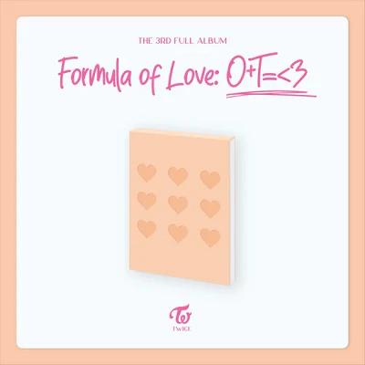 TWICE FORMULA OF LOVE: O+T=<3 3RD FULL ALBUM | INCLUDES 1 RANDOM TWICE PHOTOCARD PER ALBUM 5 TWICE FORMULA OF LOVE: O+T=<3 3RD FULL ALBUM | INCLUDES 1 RANDOM TWICE PHOTOCARD PER ALBUM