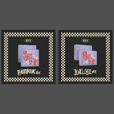 ITZY CRAZY IN LOVE 1ST ALBUM SPECIAL EDITION PHOTO BOOK AND JEWEL CASE VER SET | 2 ALBUMS SET