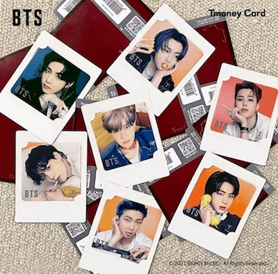 BTS TMONEY CARD