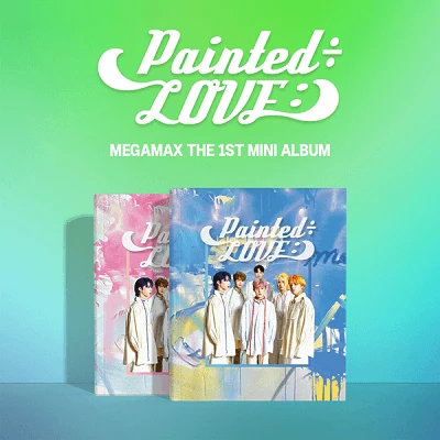 MEGAMAX PAINTED÷LOVE:) 1ST MINI ALBUM | 2 ALBUMS SET