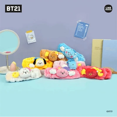BT21 OFFICIAL BABY DOLL HAIR BAND | JAPAN LIMITED EDITION 3 BT21 OFFICIAL BABY DOLL HAIR BAND | JAPAN LIMITED EDITION