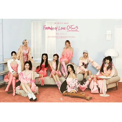 TWICE FORMULA OF LOVE: O+T=<3 3RD FULL ALBUM POSTER SET | 4 POSTER SET 4 TWICE FORMULA OF LOVE: O+T=<3 3RD FULL ALBUM POSTER SET | 4 POSTER SET