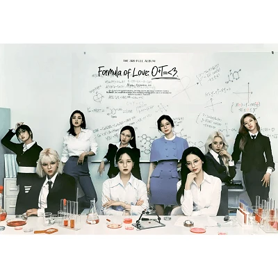 TWICE FORMULA OF LOVE: O+T=<3 3RD FULL ALBUM POSTER SET | 4 POSTER SET 5 TWICE FORMULA OF LOVE: O+T=<3 3RD FULL ALBUM POSTER SET | 4 POSTER SET