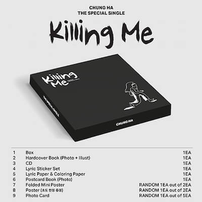 CHUNG HA KILLING ME SPECIAL SINGLE ALBUM