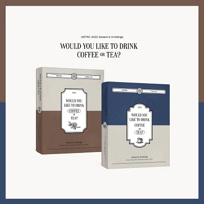 ASTRO WOULD YOU LIKE COFFEE OR TEA? 2022 SEASON'S GREETINGS | 2 SEASON'S GREETING SET