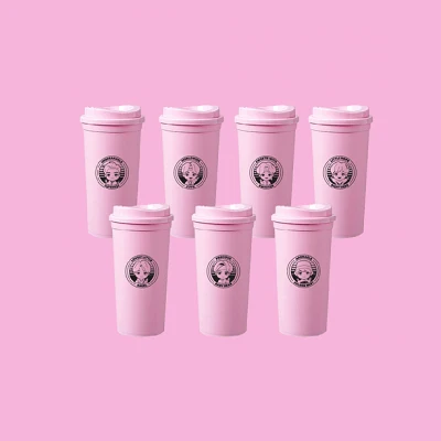BTS TINYTAN REUSABLE TUMBLER | 7 TUMBLER SET