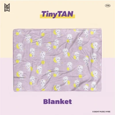 BTS X TINYTAN BLANKET | DOTTED