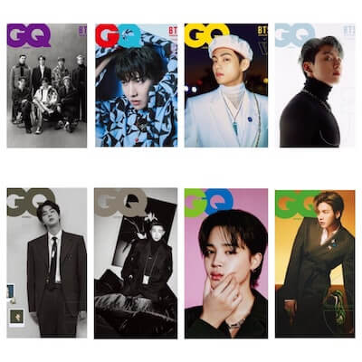 BTS GQ KOREA JANUARY 2022 MAGAZINE