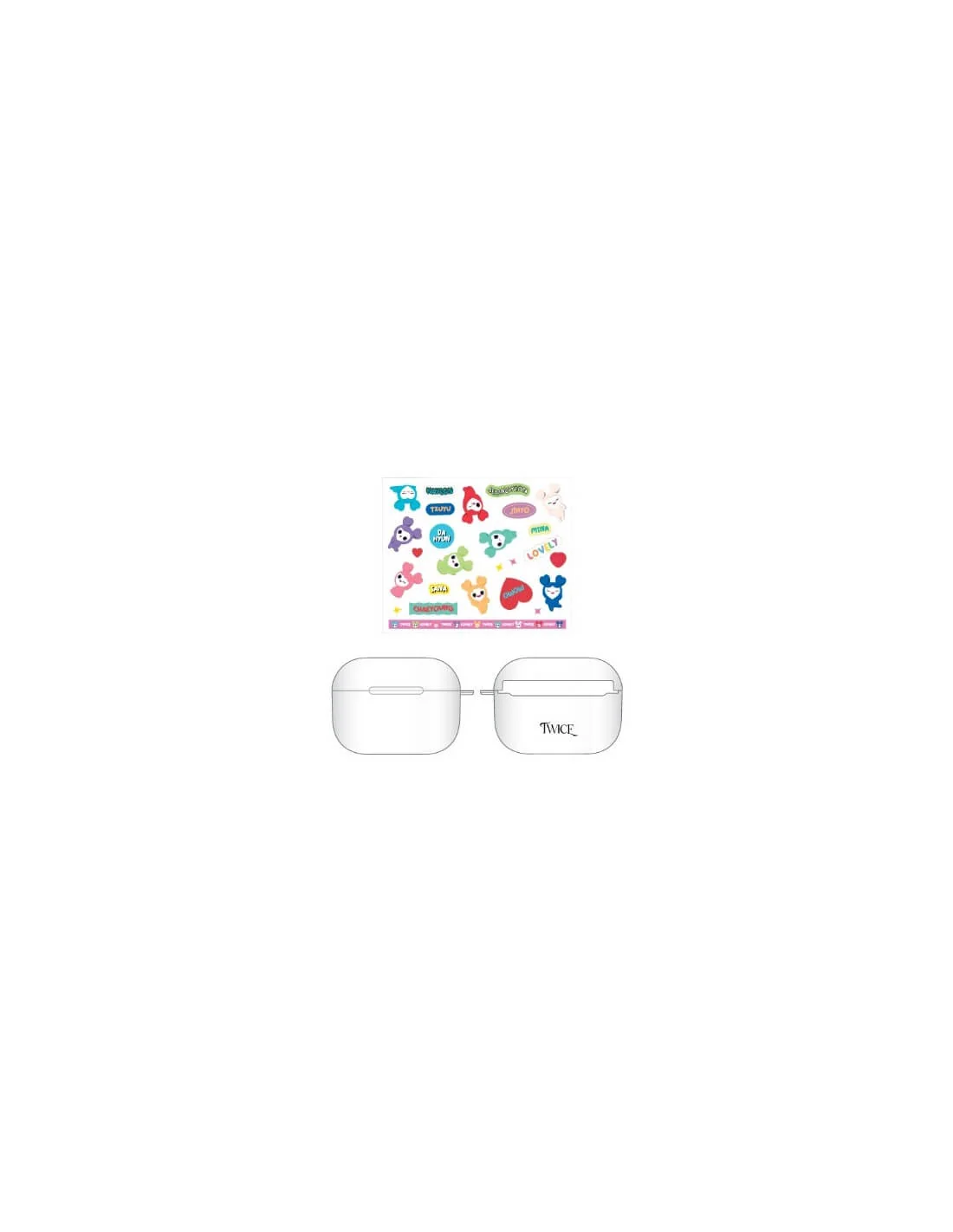 TWICE 4TH WORLD TOUR III AIRPODS PRO CASE 1 TWICE 4TH WORLD TOUR III AIRPODS PRO CASE