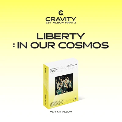 CRAVITY PART 2 LIBERTY: IN OUR COSMOS 1ST ALBUM AND AIR-KIT SET | 4 ALBUM SET 5 CRAVITY PART 2 LIBERTY: IN OUR COSMOS 1ST ALBUM AND AIR-KIT SET | 4 ALBUM SET