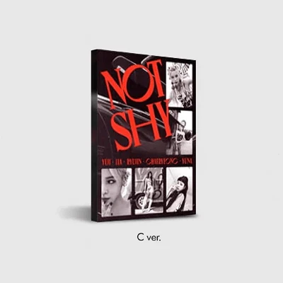 ITZY NOT SHY ALBUM  |  INCLUDES PRE ORDER GIFT STICKER AND POSTCARD SET