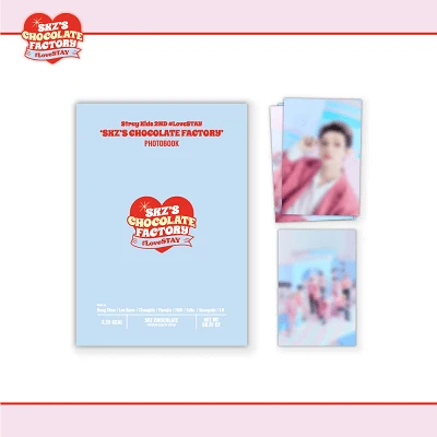 STRAY KIDS 2ND #LOVESTAY SKZ CHOCOLATE FACTORY PHOTOBOOK SET 2 STRAY KIDS 2ND #LOVESTAY SKZ CHOCOLATE FACTORY PHOTOBOOK SET