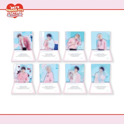 STRAY KIDS 2ND #LOVESTAY SKZ CHOCOLATE FACTORY MESSAGE POP-UP CARD