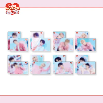 STRAY KIDS 2ND #LOVESTAY SKZ CHOCOLATE FACTORY POSTER SET 1 STRAY KIDS 2ND #LOVESTAY SKZ CHOCOLATE FACTORY POSTER SET