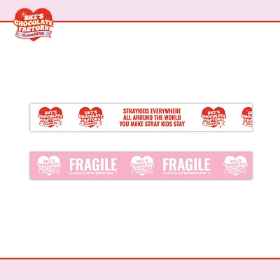 STRAY KIDS 2ND #LOVESTAY SKZ CHOCOLATE FACTORY BOX TAPE 2 STRAY KIDS 2ND #LOVESTAY SKZ CHOCOLATE FACTORY BOX TAPE