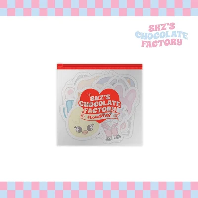 STRAY KIDS SKZOO 2ND #LOVESTAY SKZ CHOCOLATE FACTORY STICKER PACK SET