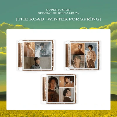 SUPER JUNIOR SPECIAL SINGLE THE ROAD : WINTER FOR SPRING 3 ALBUMS SET