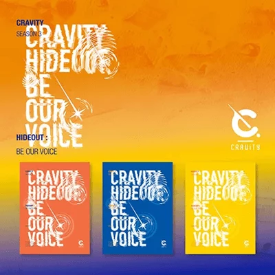 CRAVITY SEASON 3 HIDEOUT BE OUR VOICE | 3 ALBUMS SET 1 CRAVITY SEASON 3 HIDEOUT BE OUR VOICE | 3 ALBUMS SET