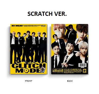 NCT DREAM 2ND ALBUM: GLITCH MODE PHOTOBOOK VER. (US VERSION) | EXTRA SM OFFICIAL US Exclusive selfie photo card (random 1 out of 7) PER ALBUM
