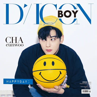 ASTRO CHA EUNWOO DICON BOY ISSUE NO1 HAPPYDAY TYPE D