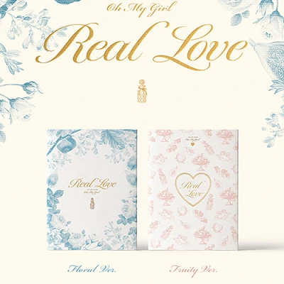OH MY GIRL 2ND ALBUM REAL LOVE 2 ALBUMS SET