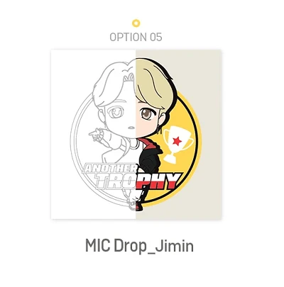 BTS TINYTAN MIC DROP CHARACTER DIY PAINTING SET 7 BTS TINYTAN MIC DROP CHARACTER DIY PAINTING SET