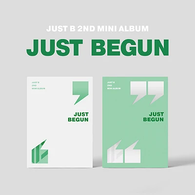 JUST B 2ND MINI ALBUM JUST BEGUN 2 ALBUMS SET