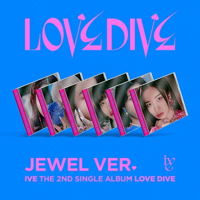 IVE THE 2ND MINI ALBUM LOVE DIVE | JEWEL CASE VERSION 6 ALBUMS SET 1 IVE THE 2ND MINI ALBUM LOVE DIVE | JEWEL CASE VERSION 6 ALBUMS SET
