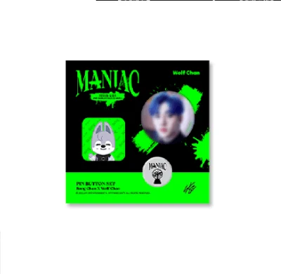 STRAY KIDS SKZOO 2ND WORLD TOUR MANIAC IN SEOUL PIN BUTTON SET 3 STRAY KIDS SKZOO 2ND WORLD TOUR MANIAC IN SEOUL PIN BUTTON SET