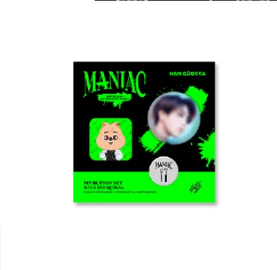 STRAY KIDS SKZOO 2ND WORLD TOUR MANIAC IN SEOUL PIN BUTTON SET 6 STRAY KIDS SKZOO 2ND WORLD TOUR MANIAC IN SEOUL PIN BUTTON SET