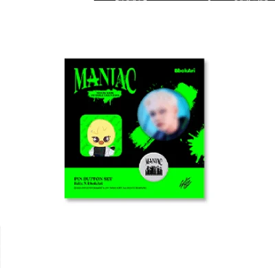 STRAY KIDS SKZOO 2ND WORLD TOUR MANIAC IN SEOUL PIN BUTTON SET 7 STRAY KIDS SKZOO 2ND WORLD TOUR MANIAC IN SEOUL PIN BUTTON SET