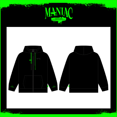 STRAY KIDS 2ND WORLD TOUR MANIAC IN SEOUL HOOD ZIP-UP