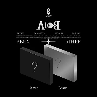 AB6IX 5TH EP ALBUM  A TO B |  2 ALBUMS SET